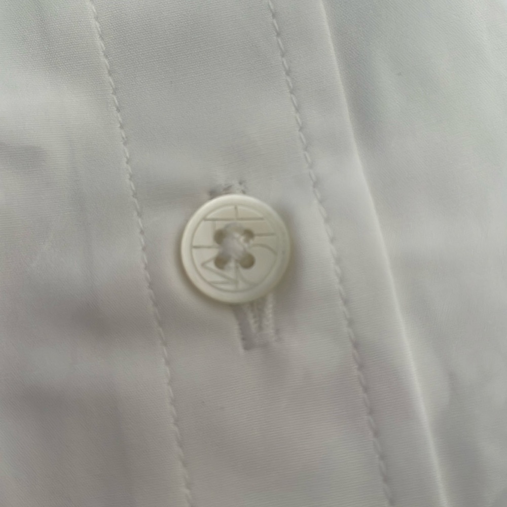 NWT TOTÊME Signature Organic Cotton Poplin Button-Up Shirt - Picture 13 of 14